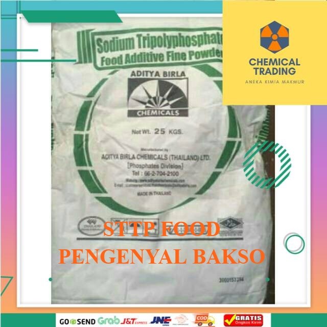 

STPP Pengenyal Bakso / STTP FOOD GRADE ex. THAILAND. 500gr SODIUM TRIPOLYPOSPHATE