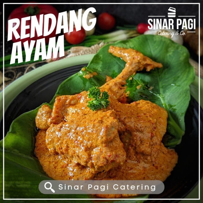 

✨TERLARIS -RENDANG AYAM SINAR PAGI