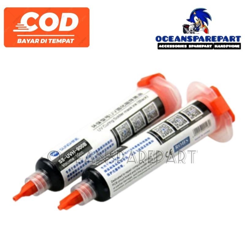 CAT PELINDUG PCB WARNA HITAM SUNSHINE SS-UVH900B UV CURING SOLDER MASK - Hitam