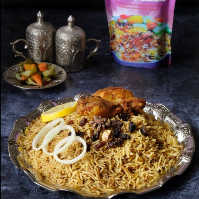 

✨TERLARIS -NASI KEBULI INSTAN 350g BIRYANI KABSAH SYEKH ALAM BASMATI ARAB BRIYANI - Mandi