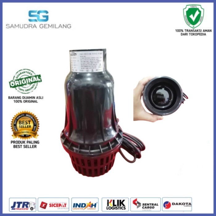 POMPA CELUP SUBMERSIBLE SAKKAI PRO SP 16000P KOLAM KOI