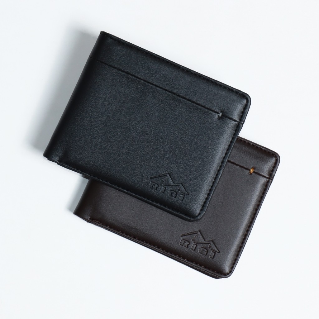 RIGI Dompet Lipat Pria Raize Dompet Kulit Sintetis