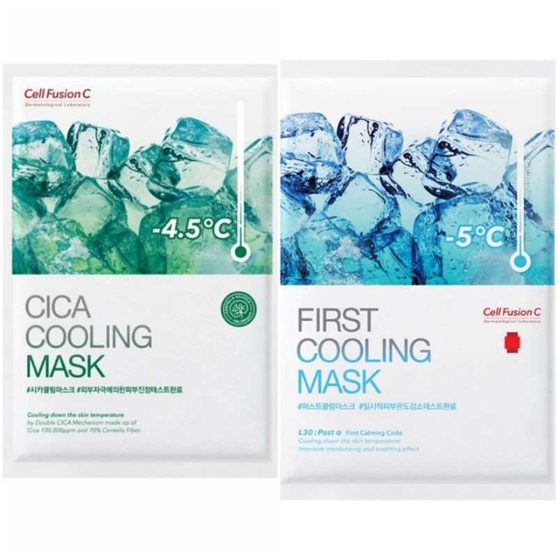 Cell Fusion C Cica & Post Alpha First Cooling Mask Sheet 1pcs | Cell Fusion