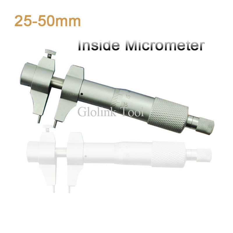 25-50mm Inside Micrometer Caliper Gauge Inside Micrometer For Inside Measurement Gage Measure The In