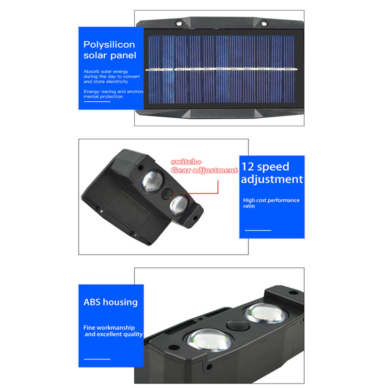 Termurah Lampu Taman Surya LED Solar Lamp Hias Taman Lampu Taman Halaman-Anti Air