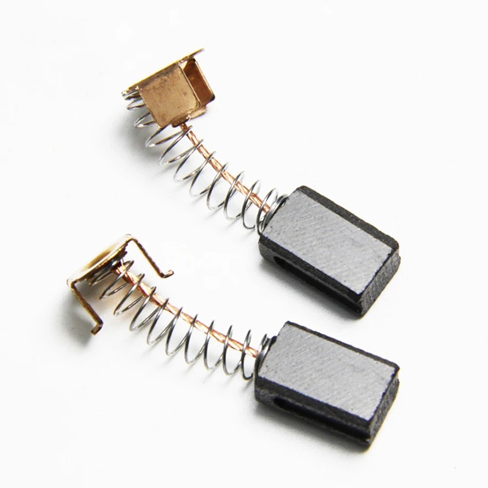 2Pcs Power Tool Carbon Brushes For Black Decker G720 Angle Grinder Electric Hammer Drill Graphite Br