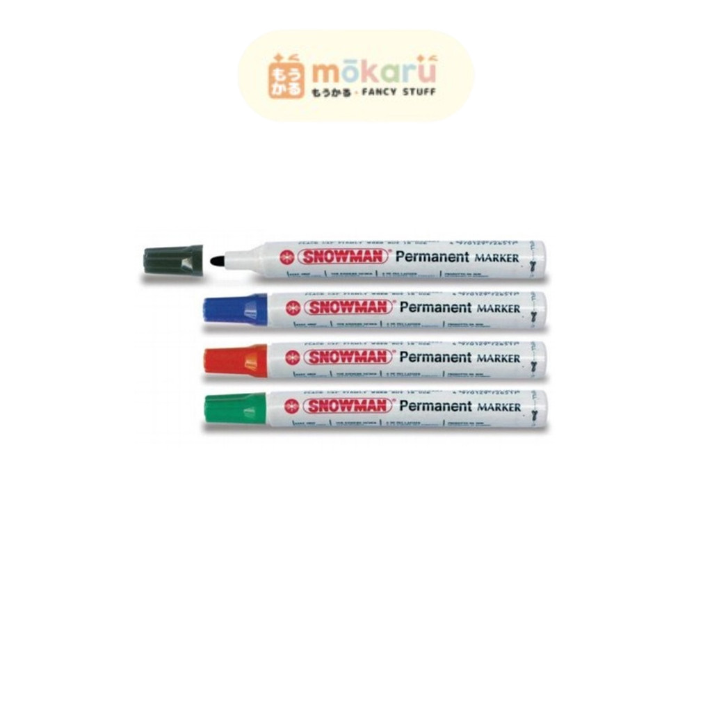 

Snowman Spidol Papan Tulis Permanent Marker G12 Murah