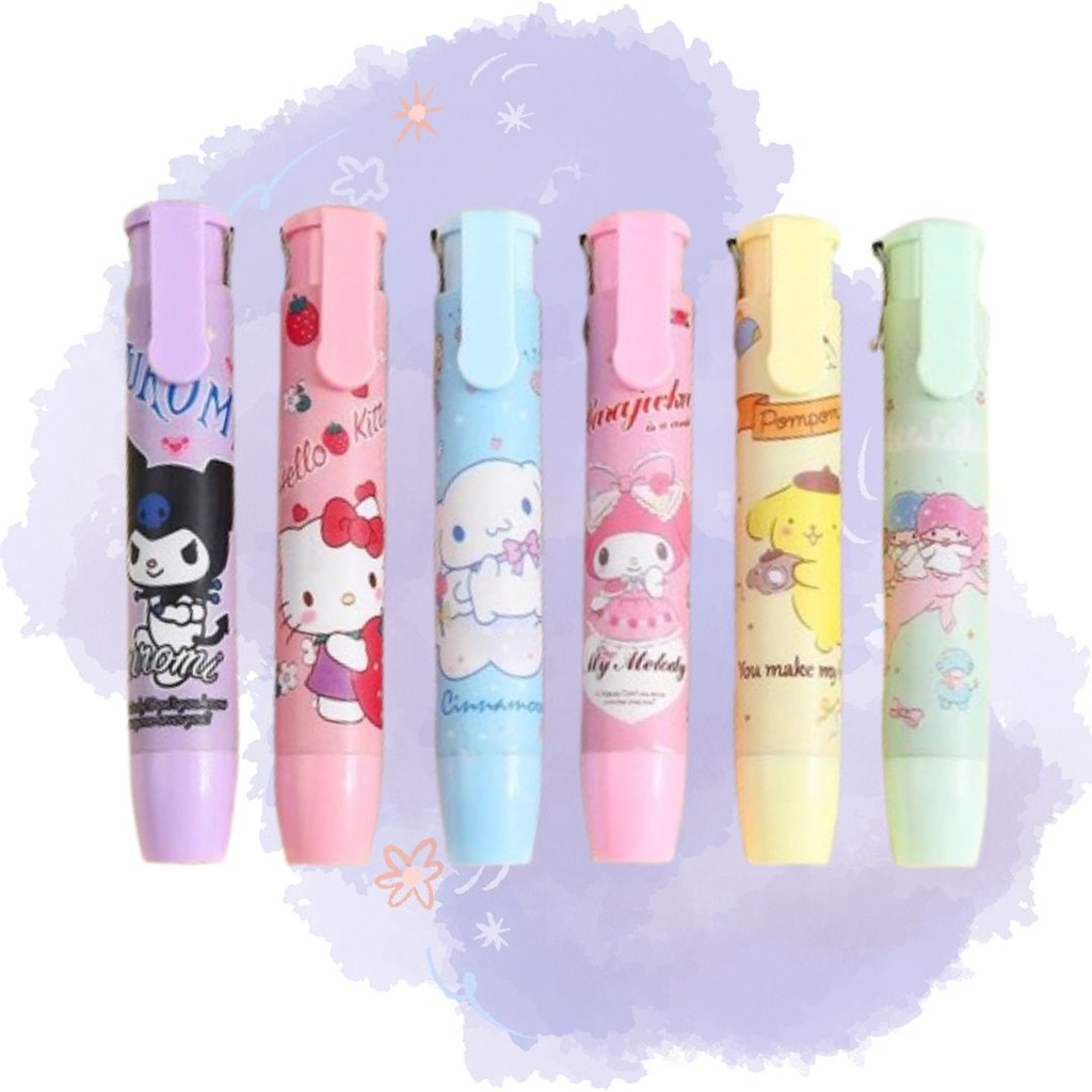 

ERASER PEN HELLO SANRIO / PENGHAPUS BENTUK PEN