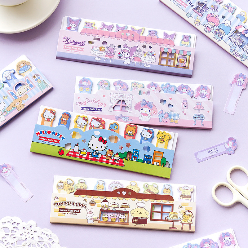

120 Pages Kawaii Japanese Cartoon Sticky Notes Diary DIY Decorative Sticker Memo Pad Bookmarks School Office Supplies Stationery