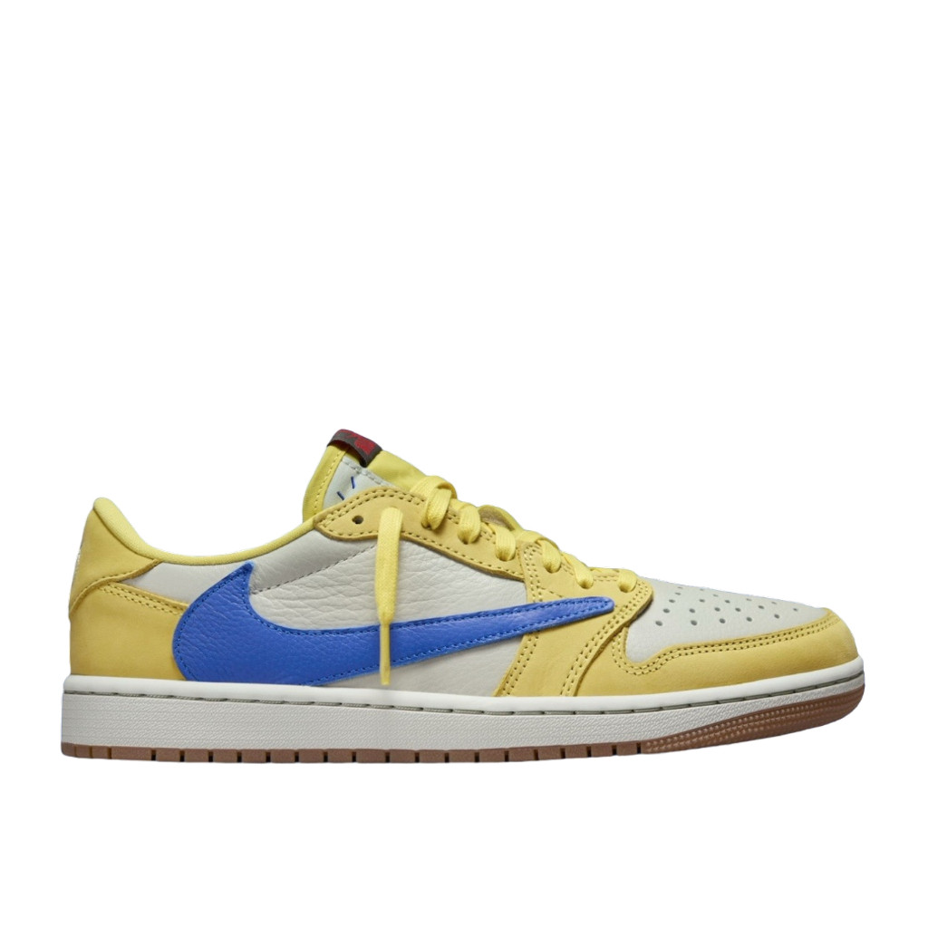 Asli & Ready Air Jordan 1 Retro Low OG SP Travis Scott Canary (W)