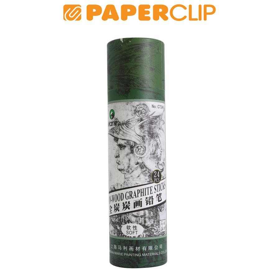 

CHARCOAL STICK NON WOOD MARIES C7346 24P SOFT