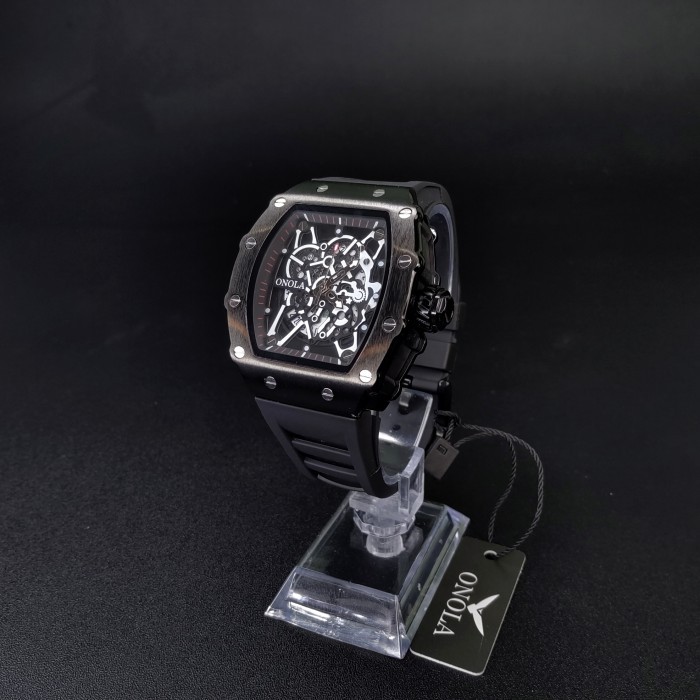 Jam Tangan Original ONOLA 3827 Auto Date Waterproof Luminous - Full-Black