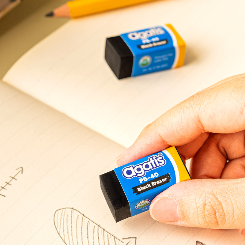 

Agatis Penghapus Pensil Hitam Kecil Satuan - PB-40