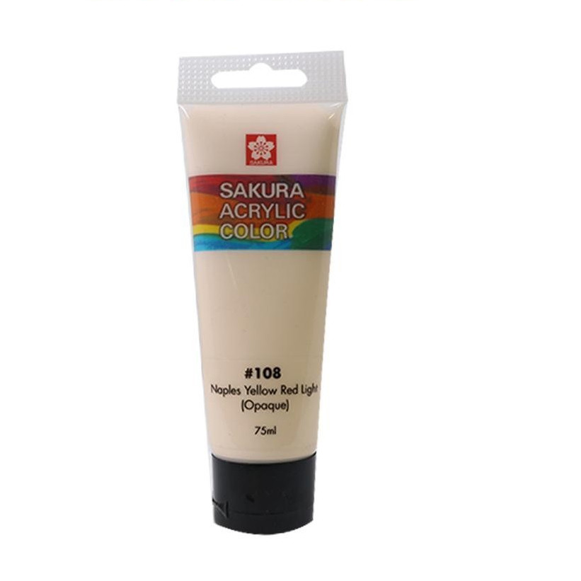 

Gramedia Surabaya - ACRYLIC SAKURA 75ML XAC75-108 NAPLES YELLOW RED LIGHT