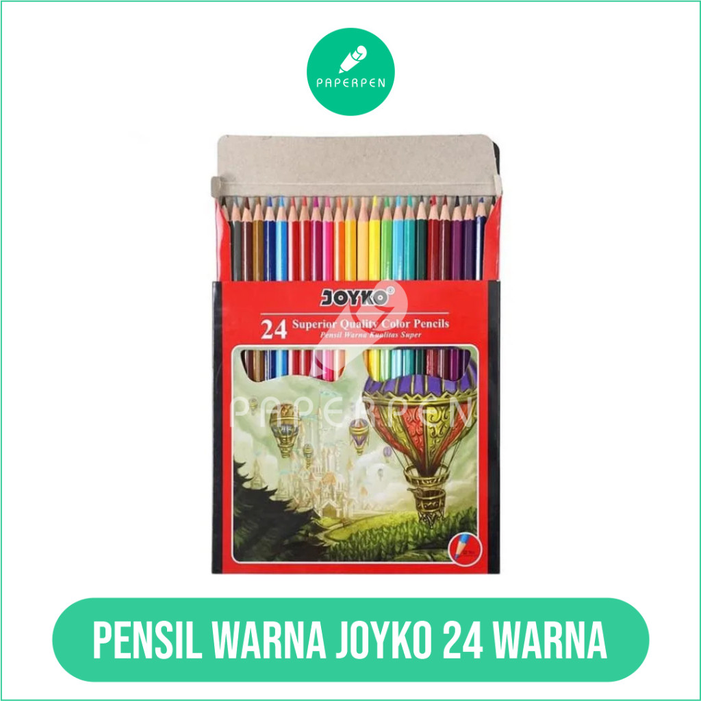 

(PRO_ATK) Pencil Warna / Pensil Warna Joyko 24 Warna