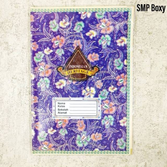 

(PST.ATK) Sampul Buku Boxy Dst Batik 85 Gram