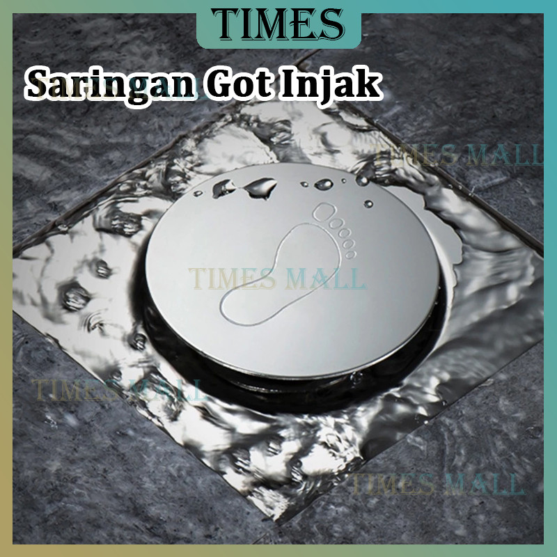 Saringan Got Injak Floor Drain / Saringan Got Injak Stainless Steel Anti Bau