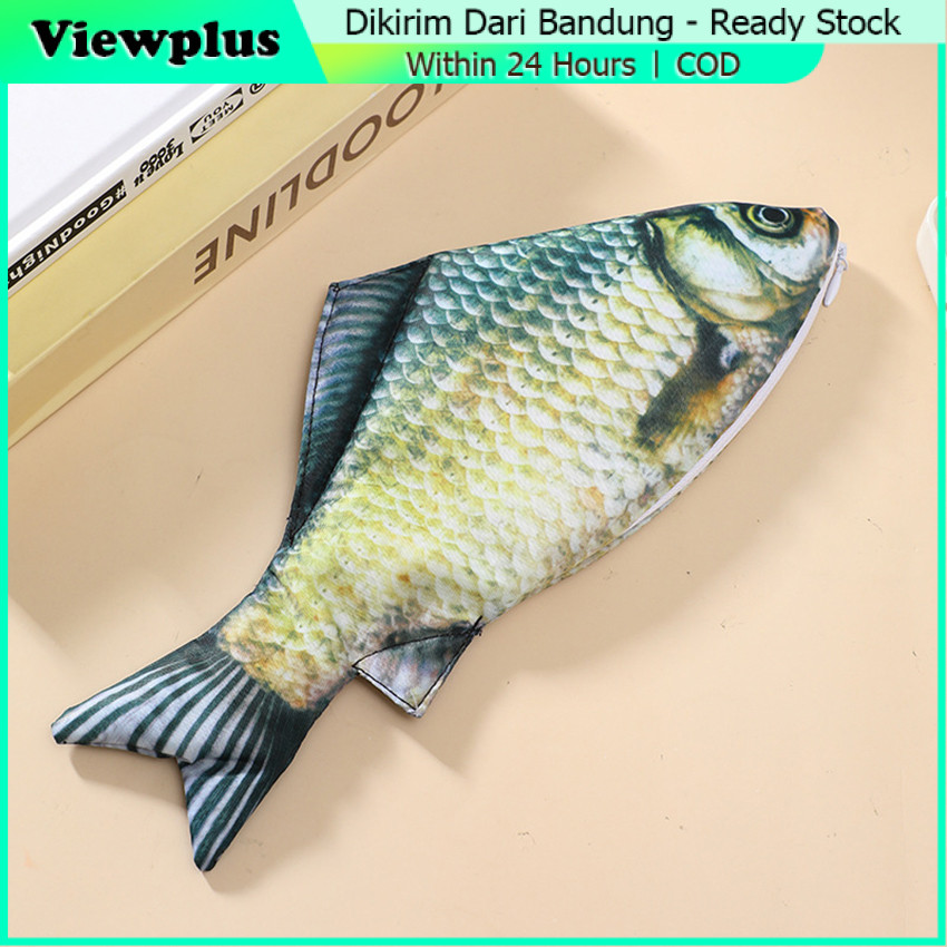 

Tempat Pensil Ikan Pouch Bentuk Ikan Atau Tempat Makeup Lucu Unik Untuk Sekolah Banyak Variasi