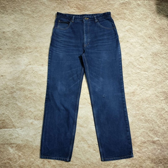 Celana panjang jeans biru BEVERLY HILLS POLO CLUB blue denim pria reguler casual murah bagus size 33