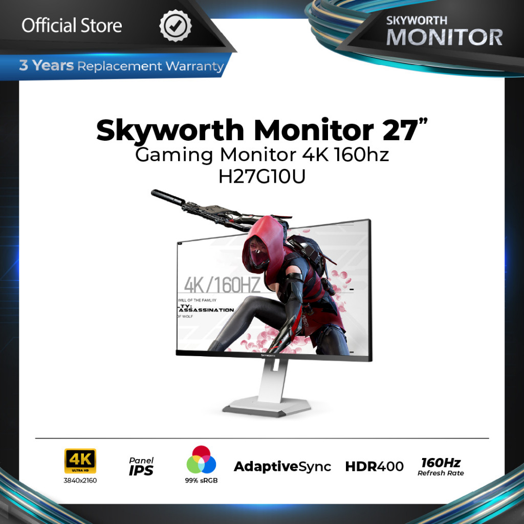 SKYWORTH MONITOR 27 INCH 4K 160HZ