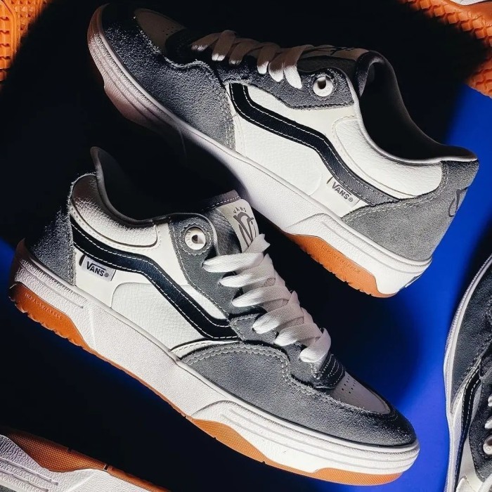 VANS ROWAN 2 SKATE PRO GREY WHITE ORIGINAL