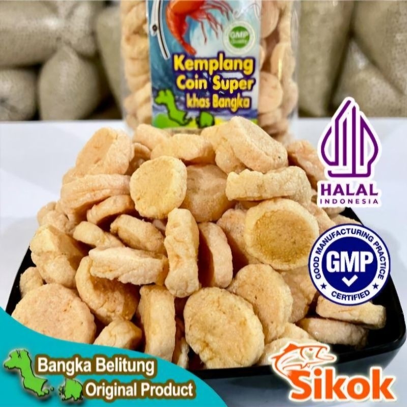 

Classica2106 Snack / Kerupuk Kemplang Koin Udang Sobat Laut Khas Bangka