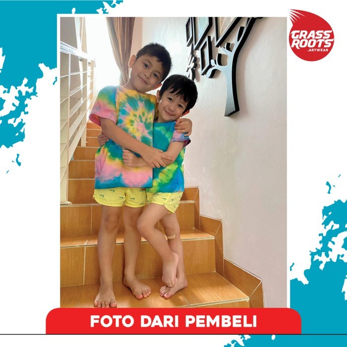 

best -Tie Dye Kit Anak / Paket Tie Dye anak / Pewarna Tie Dye / 100 ml / 24s