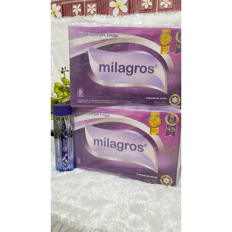 

Air Milagross Original 1 dus 12 botol 612 ml