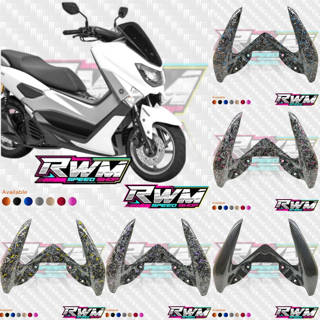 Behel Nmax Old Carbon Forged Behel Nmax Old Carbon Tanduk Nmax 155 Begel Planger Pengangan Jok Belak