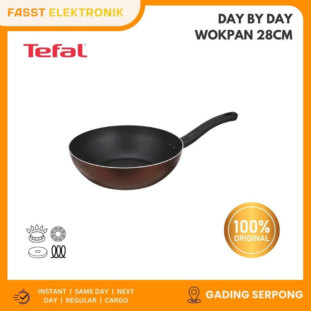 TEFAL Day by Day Wokpan 28cm