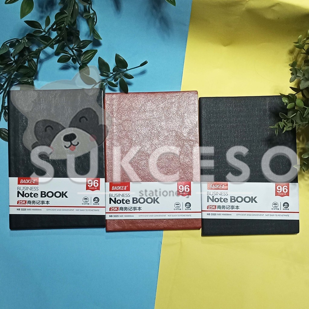 

BaoKe Notebook Buku Tulis Catatan Soft Cover A5/B5 Murah
