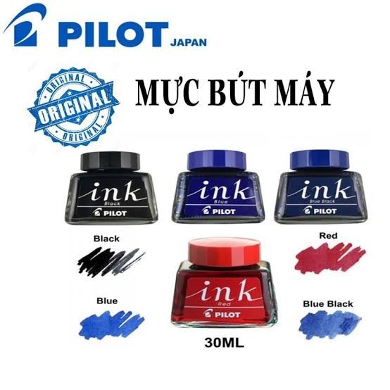 

[Promo]Terjangkau PILOT Ink-30 Tinta Fountain Pen Japan Original High Quality - Red INK-30