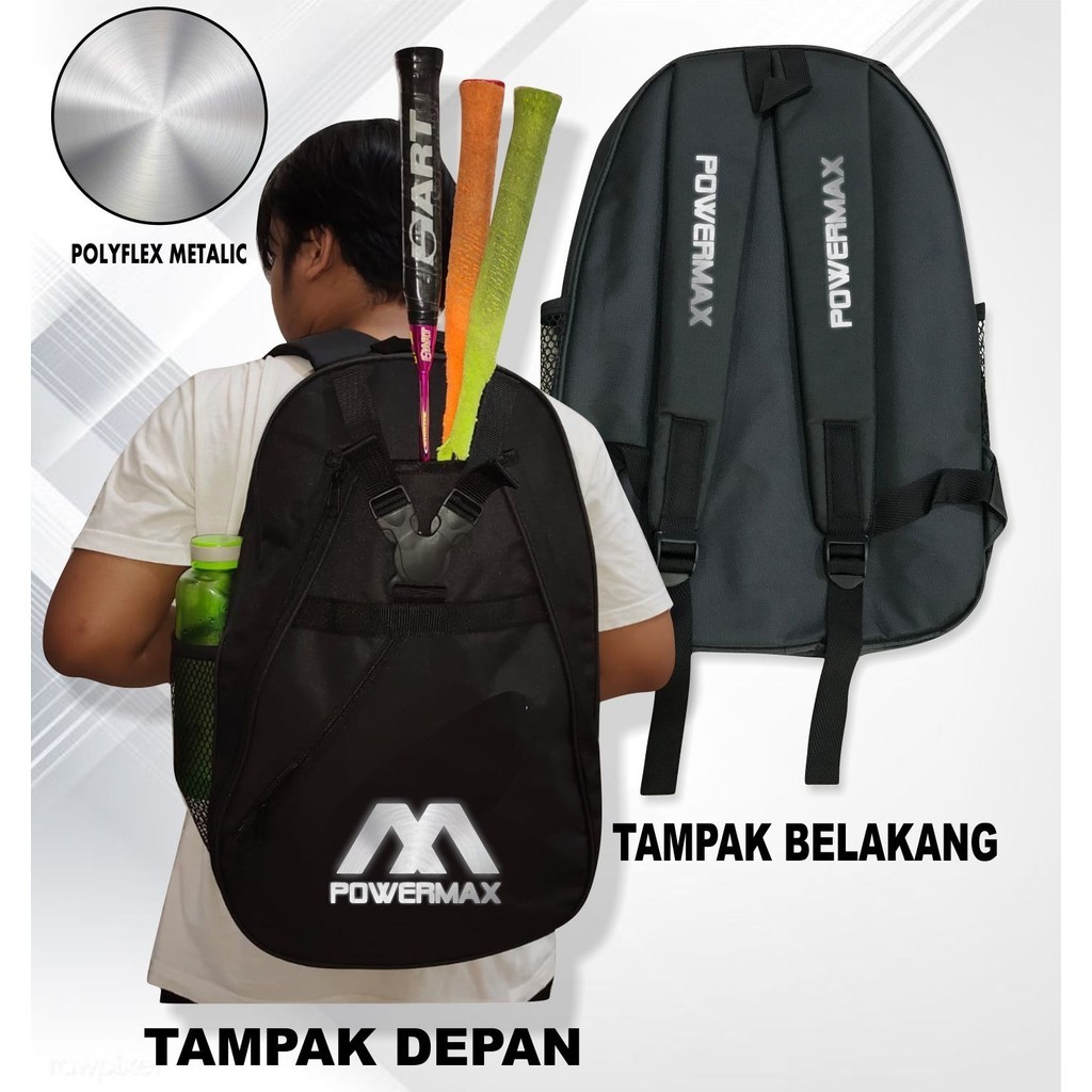 TAS RAKET BADMINTON Muat Banyak - TAS RANSEL Raket Bulu Tangkis Dewasa Anak / Tas Raket Sepatu Badmi