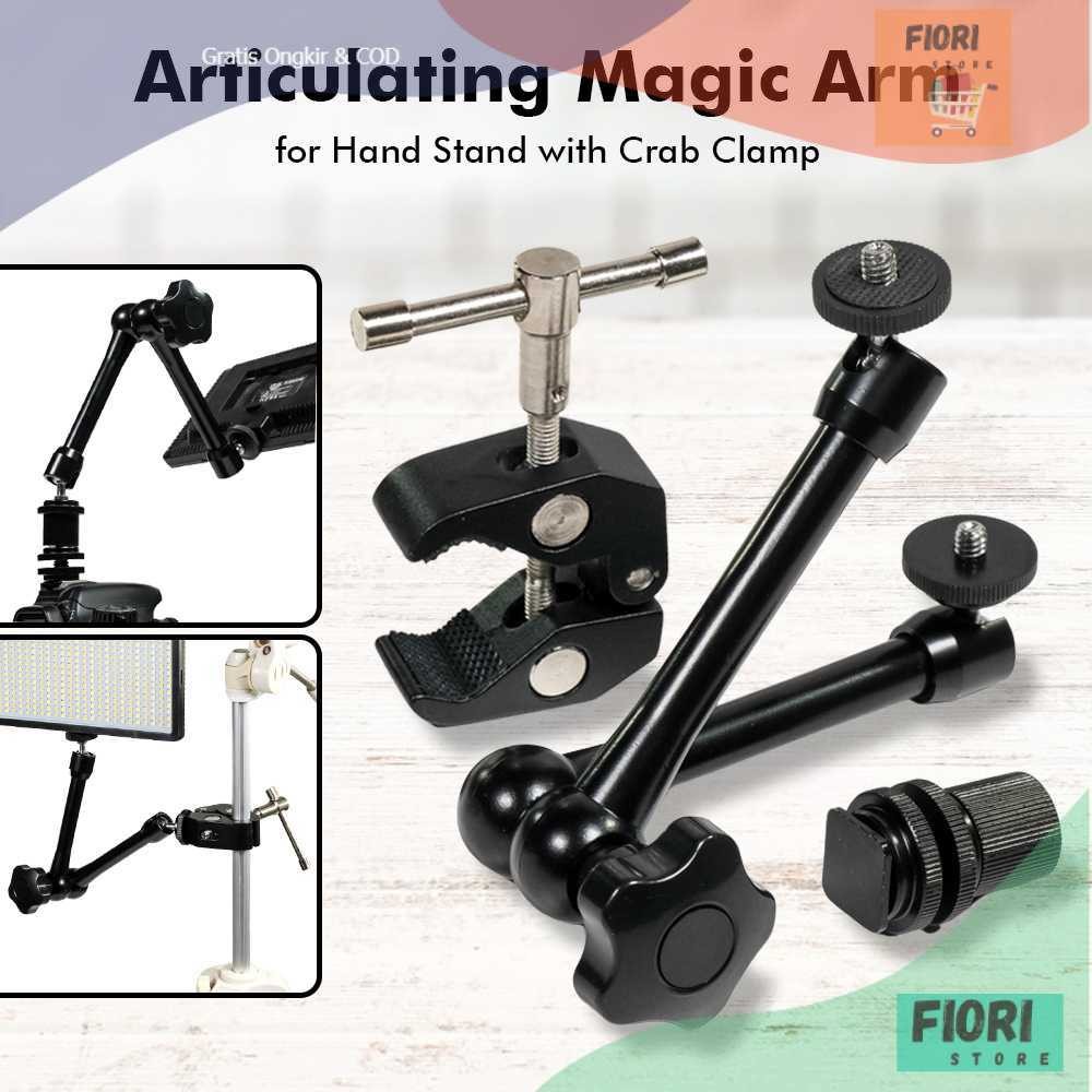 Andoer Articulating Magic Arm Long for Hand Stand with Crab Clamp - JT10002