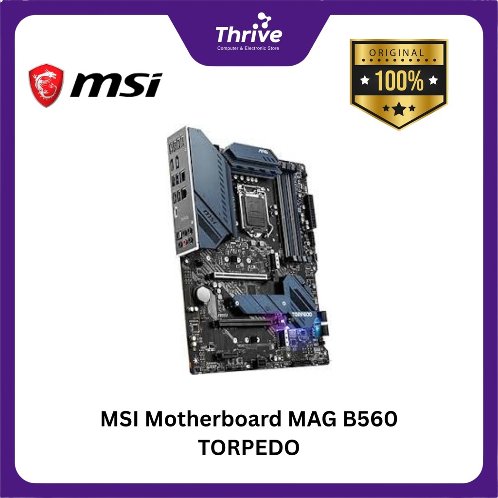 MSI Motherboard MAG B560 TORPEDO