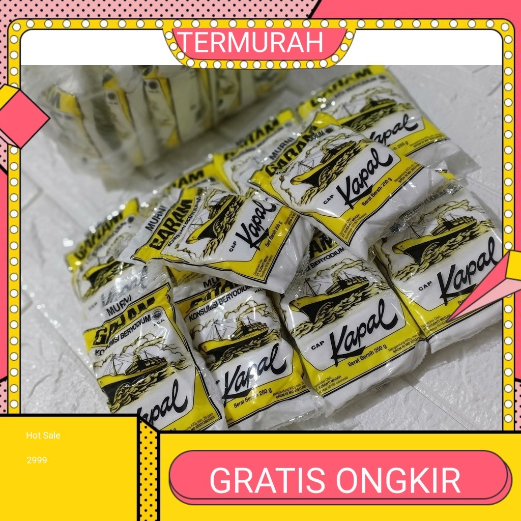 

GARAM Cap KAPAL 250 GRAM ISI 5 PCS
