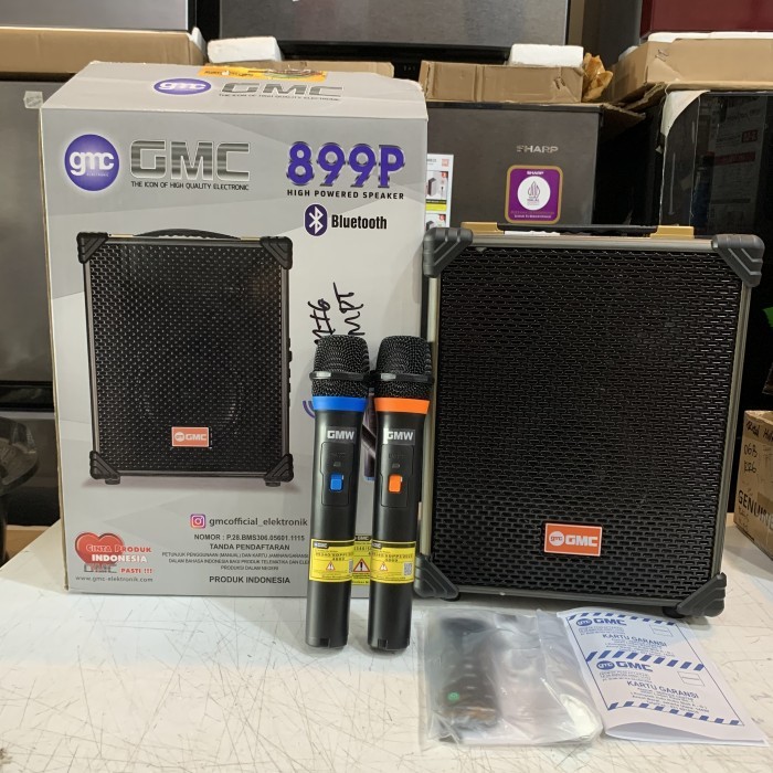 SPEAKER PORTABLE GMC BLUETOOTH 899P