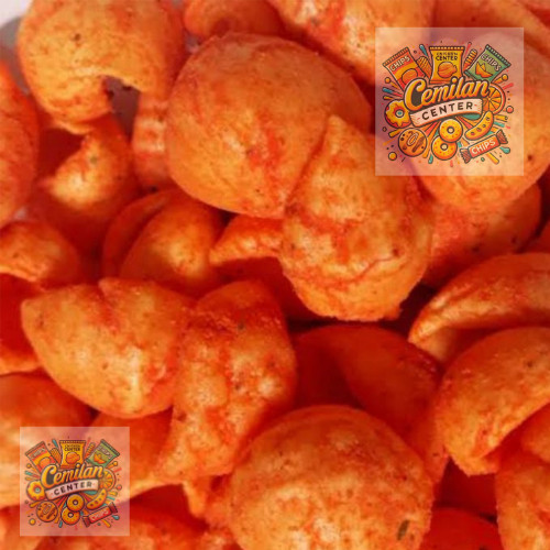 

CC KERUPUK KERANG RAMBO 250g Cemilan Kerupuk Keong Kerupuk Pedas Aneka Cemilan Pedas Viral