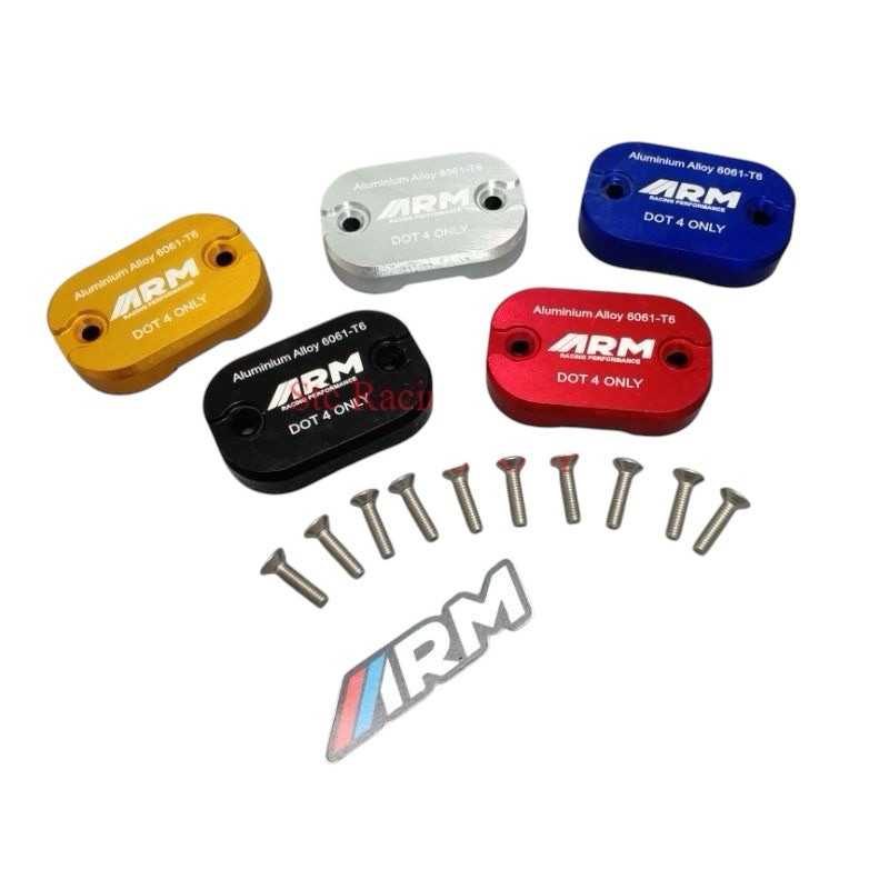 COVER Tutup master rem ARM NMAX AEROX LEXI matic YAMAHA aluminium FULL CNC SPEED VARIASI