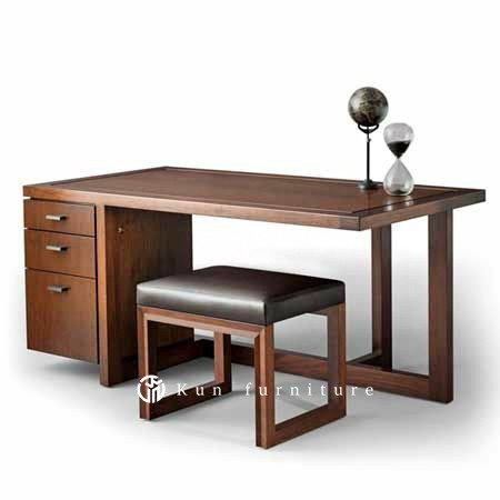 meja kerja laci 3/meja kerja kayu jati/meja kerja minimalis modern