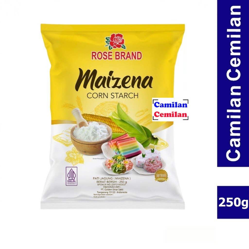 

Tepung Maizena Corn Starch Rose Brand 250 gr