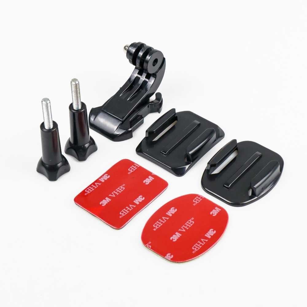 Helmet Front Mount X10m1 Yi / X10m1 Yi 2 4K / GoPro /  Dudukan Helm Untuk Kamera Gopro Dipasang Bagi