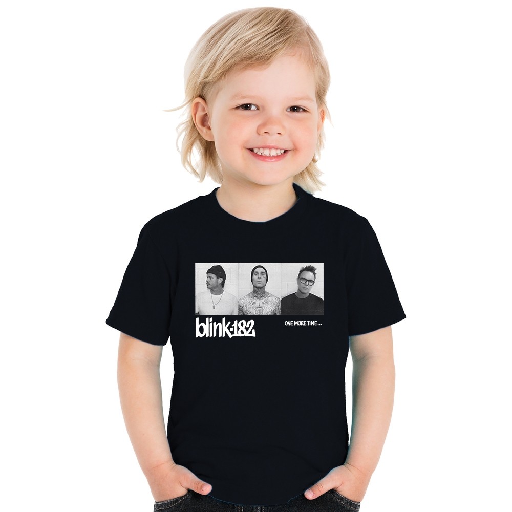 Kaos anak band blink 182 one more time kids t shirt