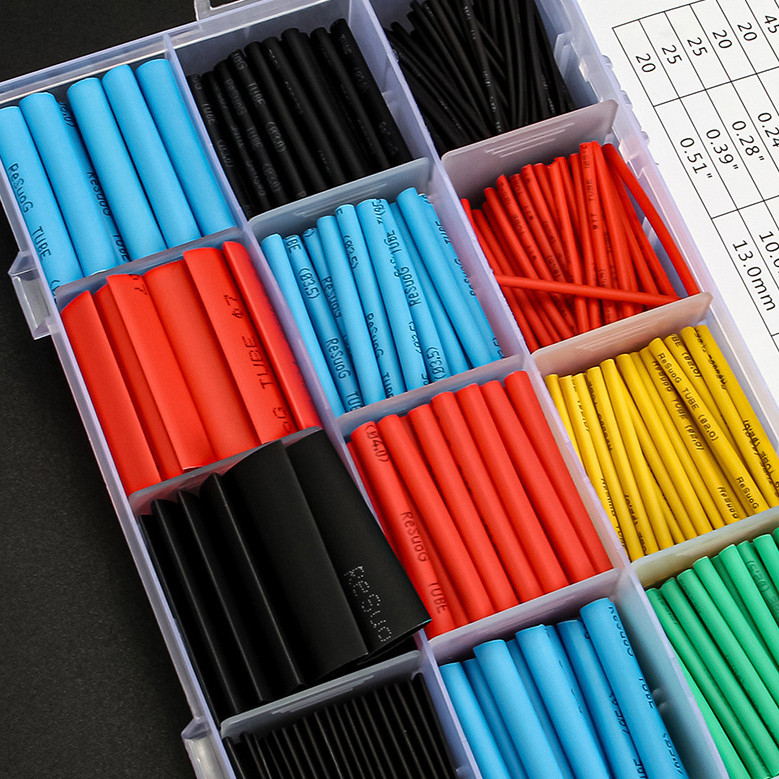 MS7 Isolator Bakar Warna Warni / Heat Shrink Tube Selang Bakar / Kabel Isolator Bakar Warna Warni / 