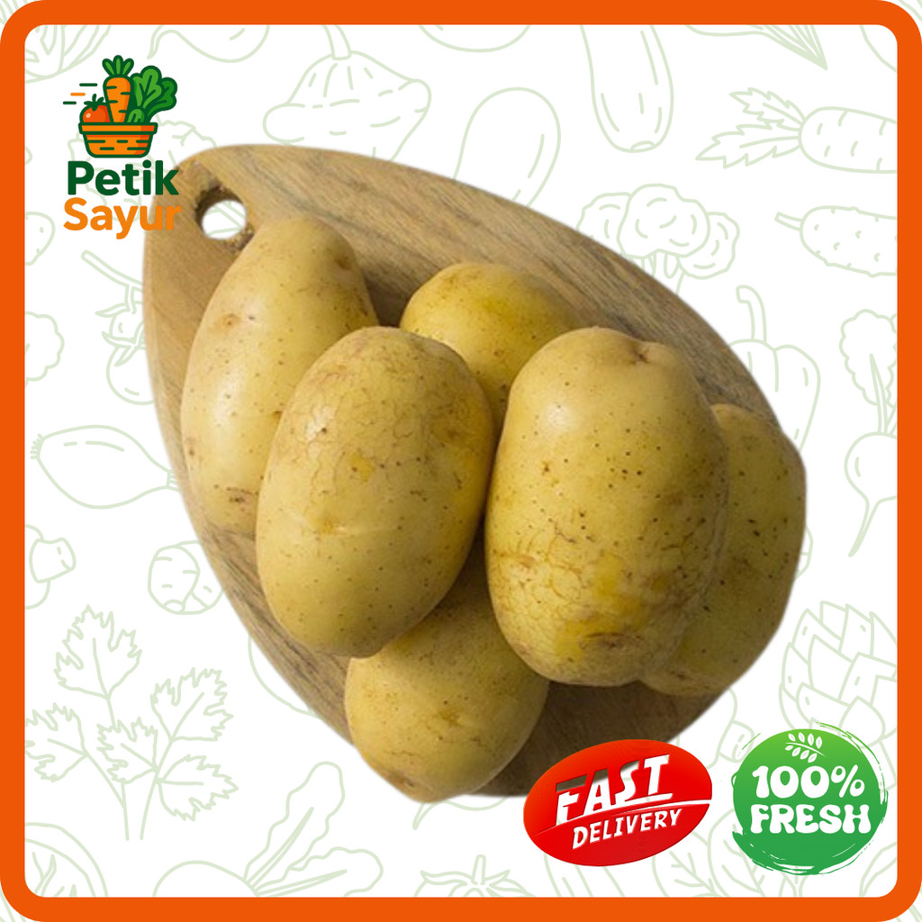 

Kentang Organik Organik 500 gram PetikSayur