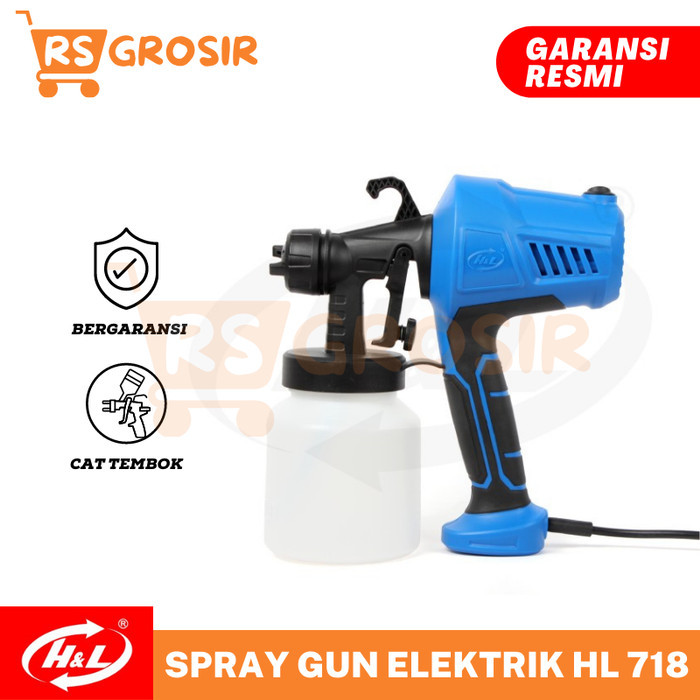 Electric Spray Gun H&L HL 718 Alat Semprot Cat Elektrik