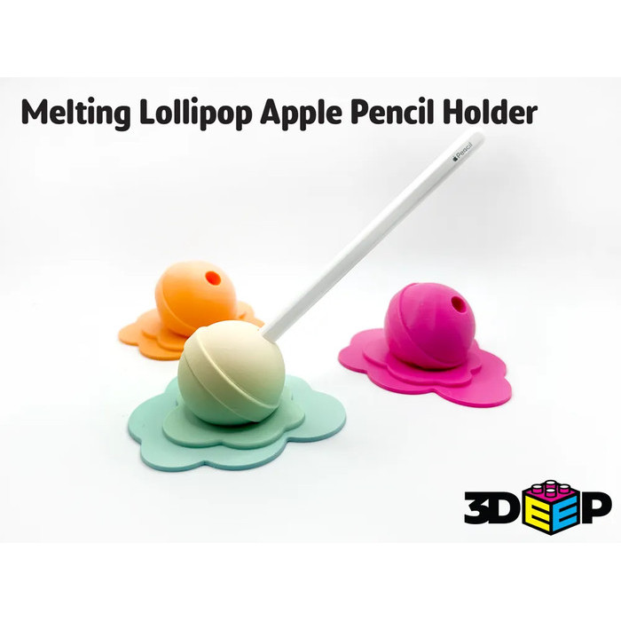 

Melting Lollipop Apple Pencil Holder