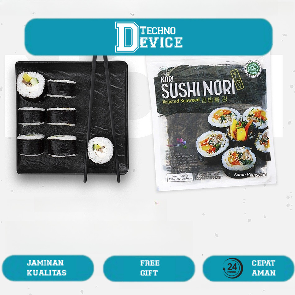 

Sushi Nori HALAL Seaweed Rumput Laut Sushi Untuk Kimbab/ Gimbab