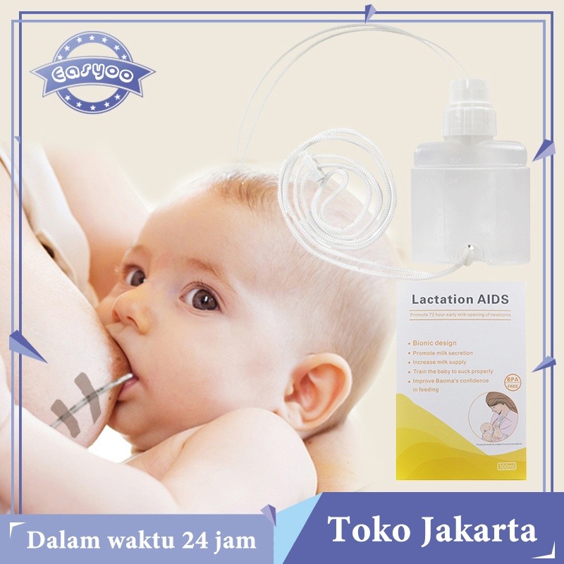 Terlaris Lactation Aid Anti Bingung Puting Alat Relaktasi Kit Menyusui Kembali Mirip Medela Sns