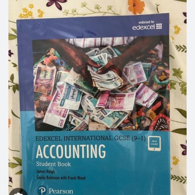 

EDEXCEL INTERNATIONAL GCSE 9-1) ACCOUNTING Student Book